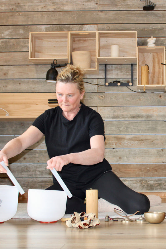 Transformerende gong- klangbad